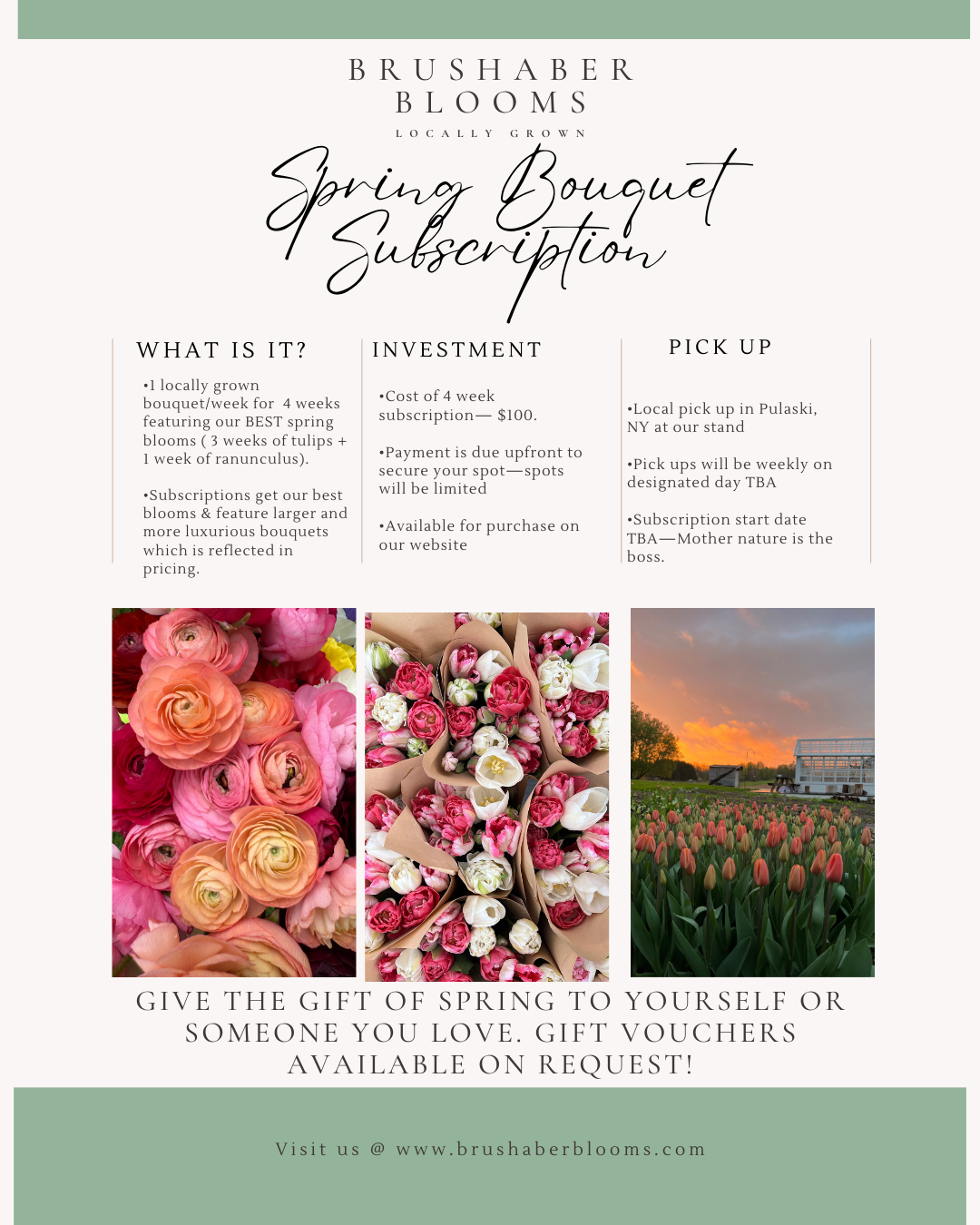 Spring Bouquet Subscription
