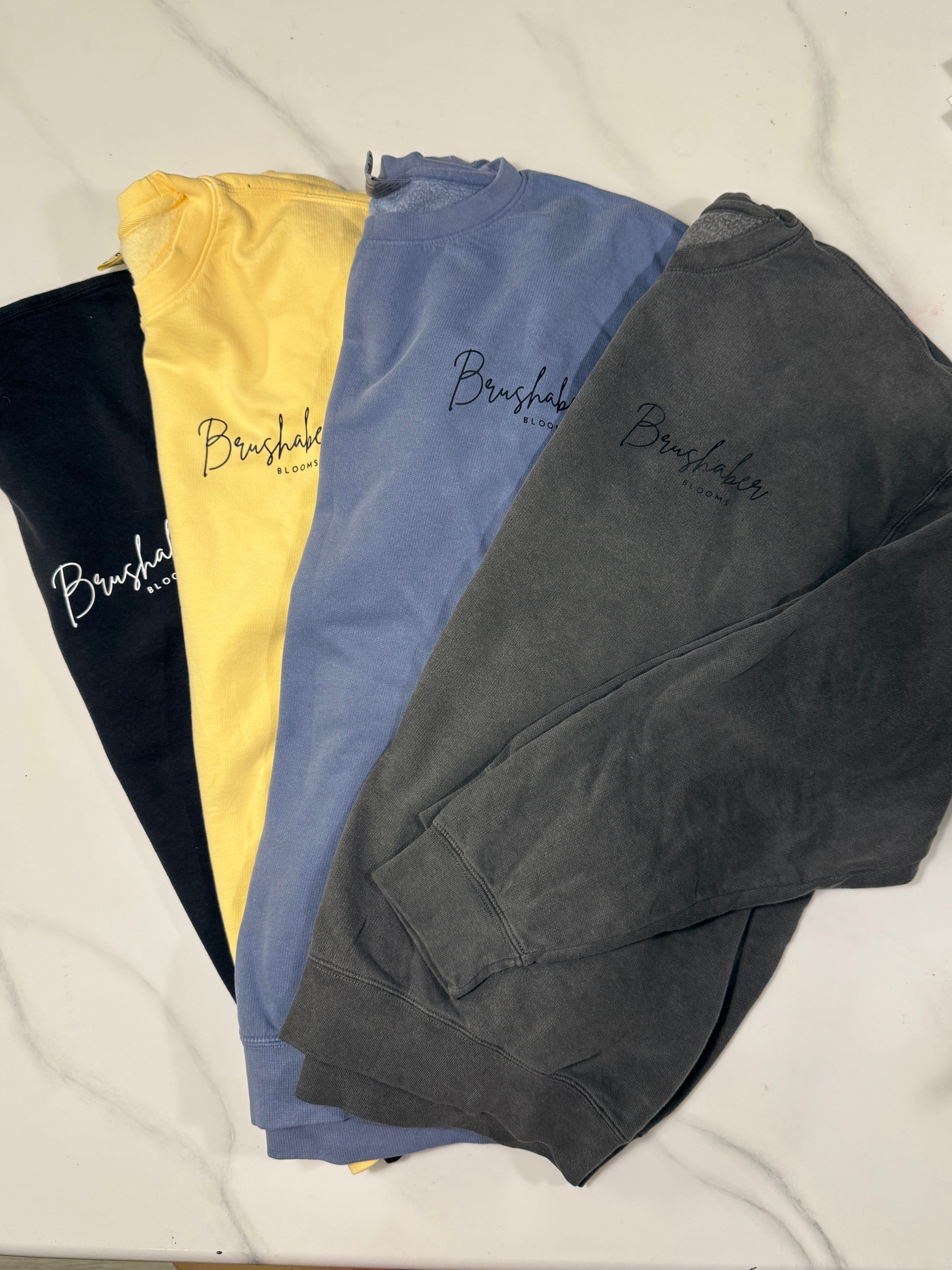 Crew Neck Lightweight Sweatshirt